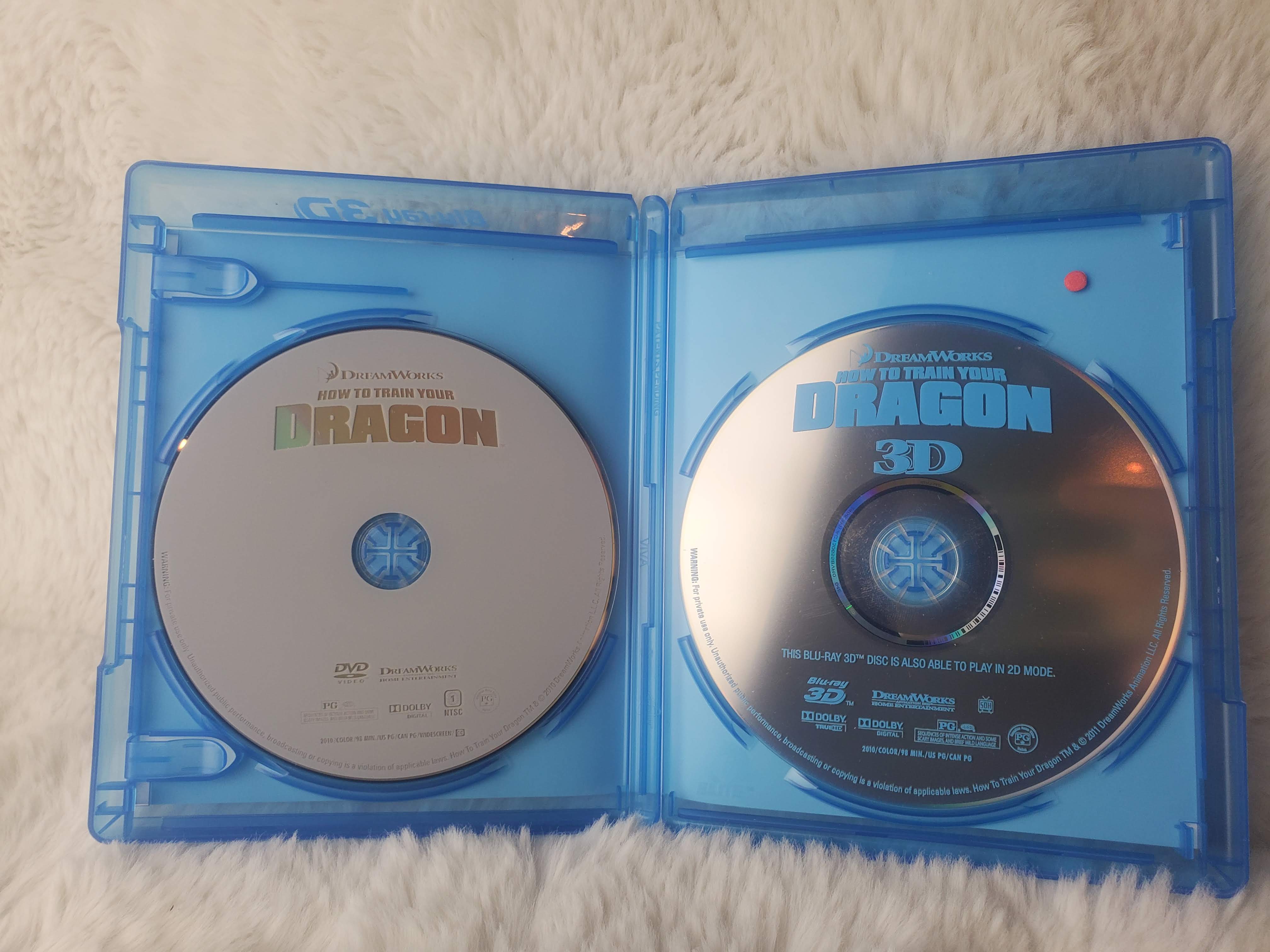 How to Train Your Dragon 3D BluRay