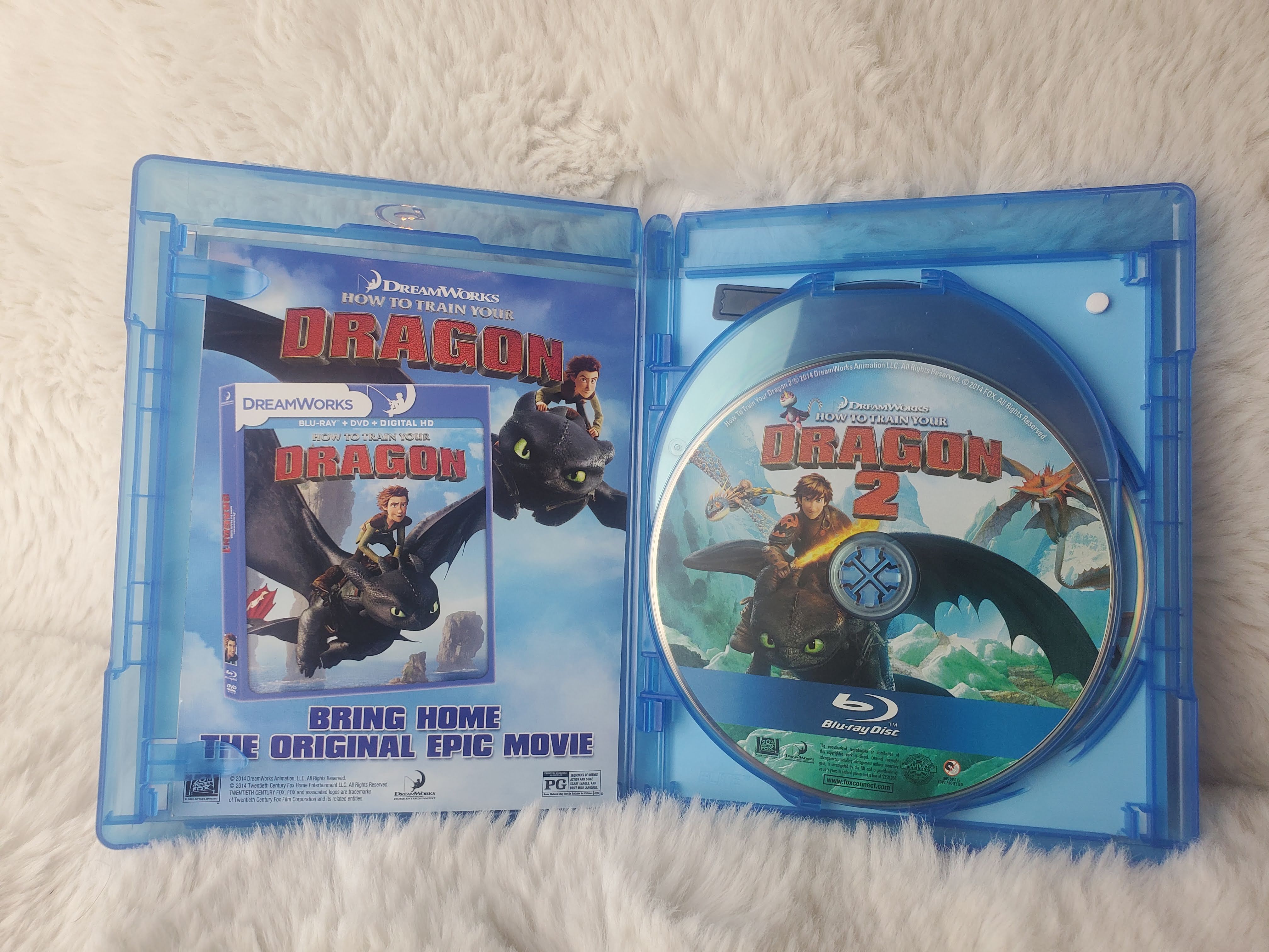 How to Train Your Dragon 2 3D BluRay