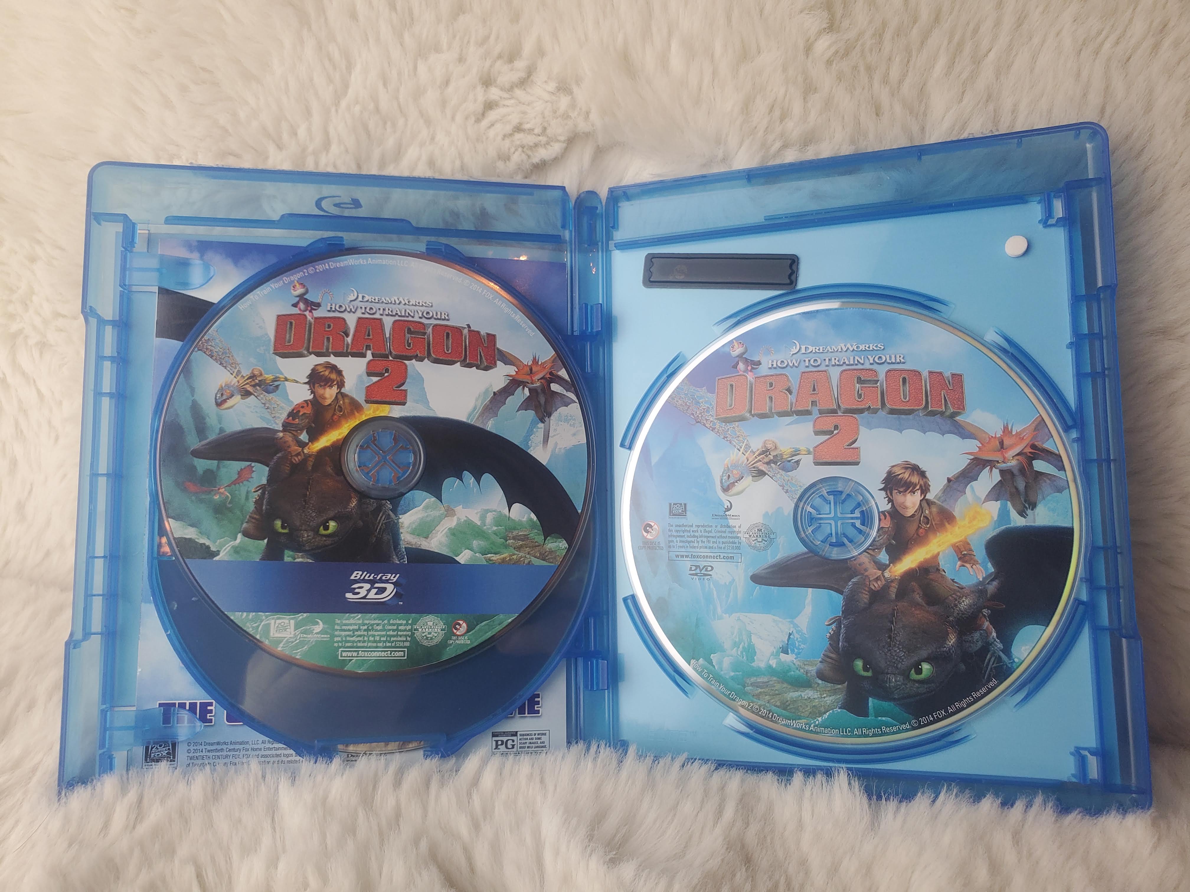 How to Train Your Dragon 2 3D BluRay