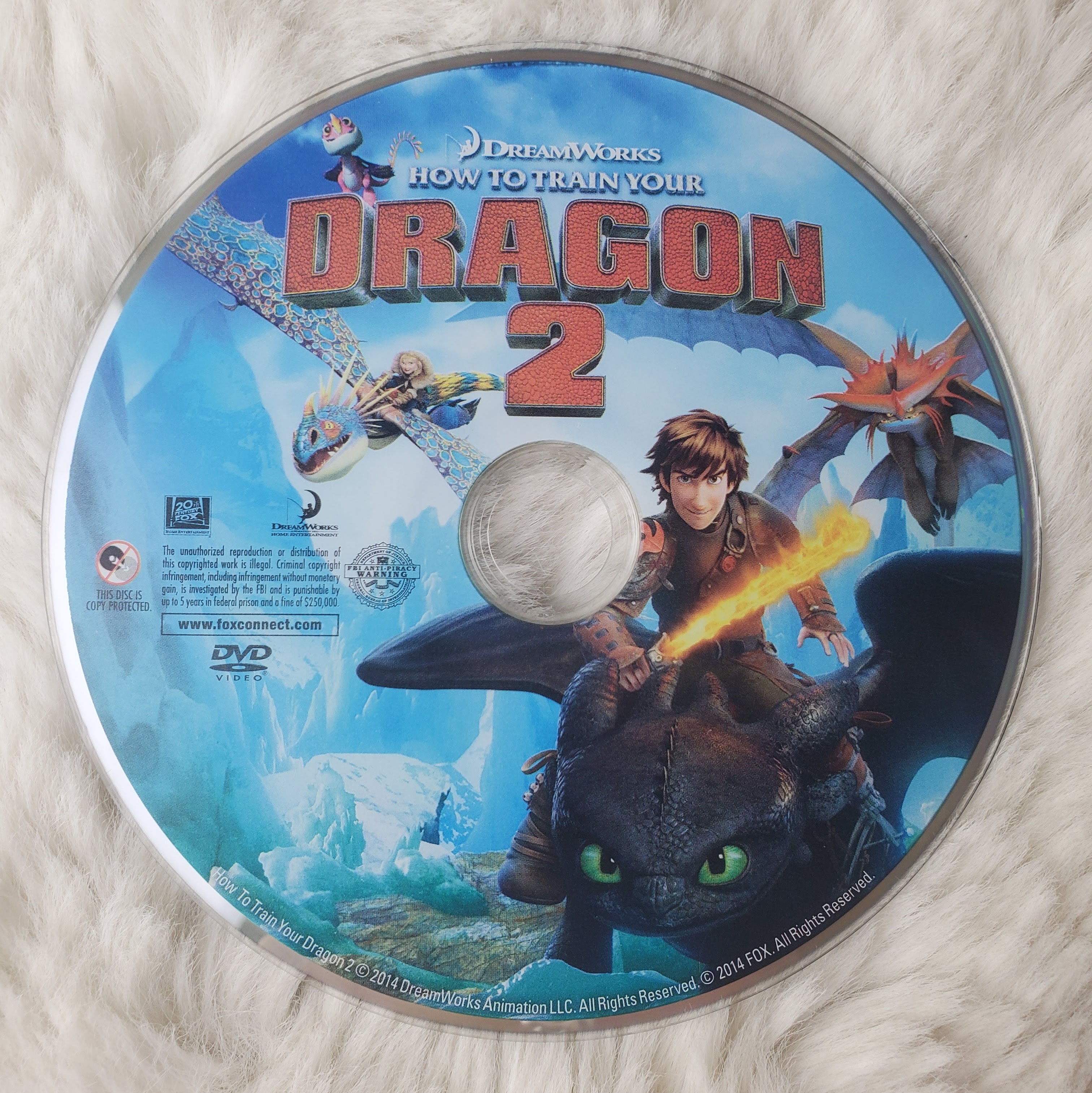 How to Train Your Dragon 2 3D BluRay