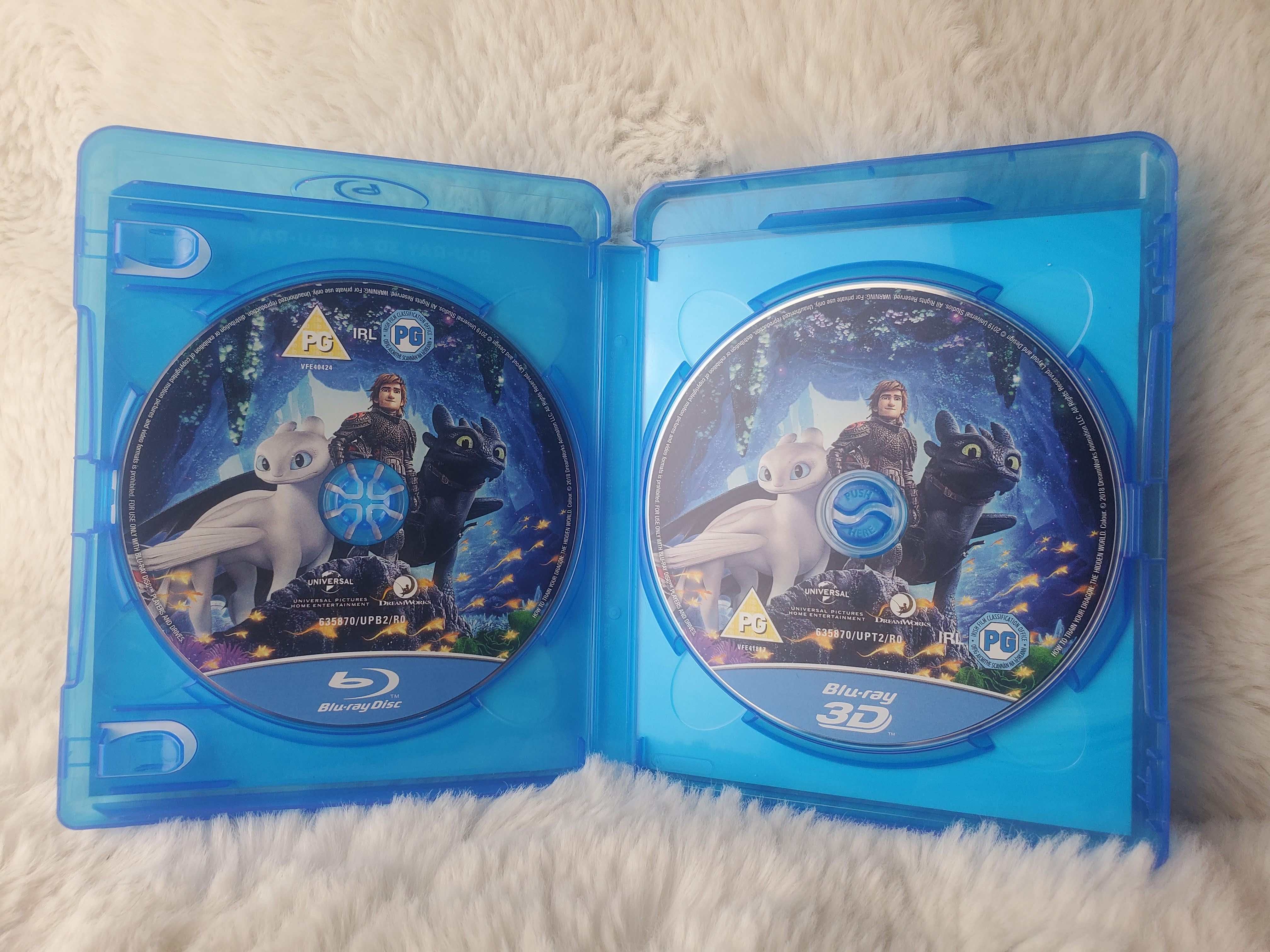 How to Train Your Dragon: The Hidden World 3D BluRay