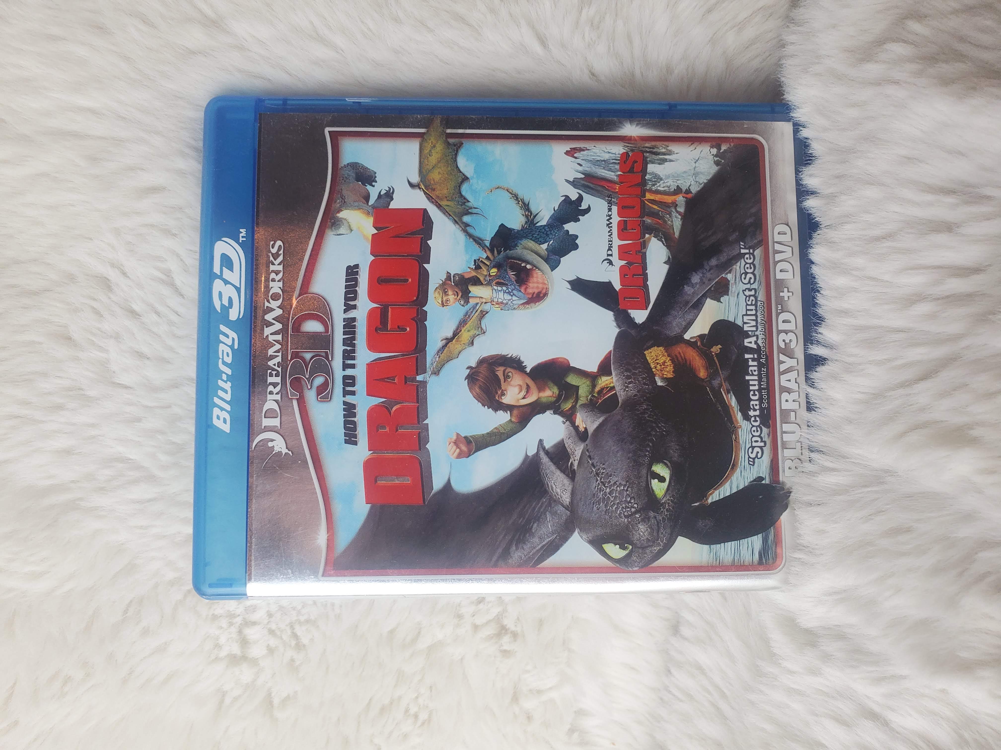 How to Train Your Dragon 3D BluRay