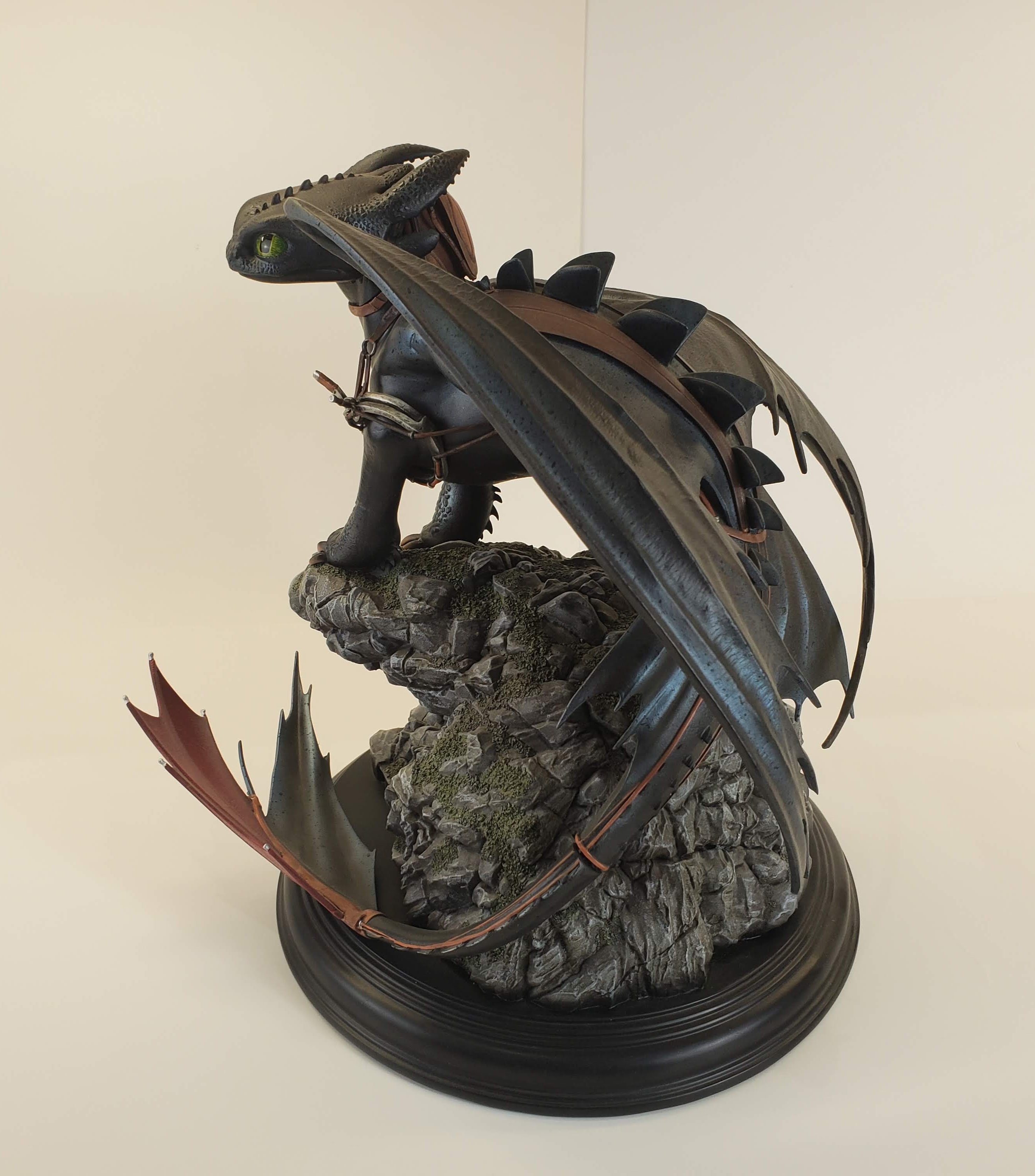 Statue of Toothless from How to Train Your Dragon 2